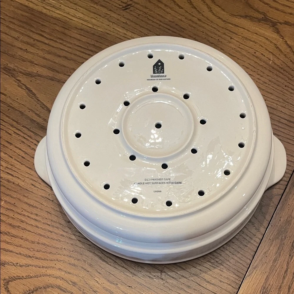 Bloomhouse‎ Ceramic 6 qt Steamer Basket